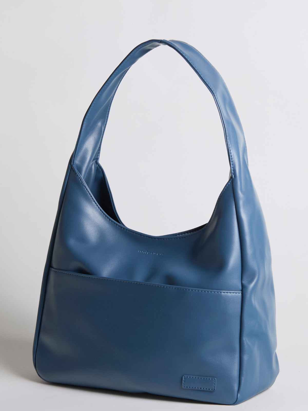Minimalist Vegan Empty Hobo Shoulder Bag