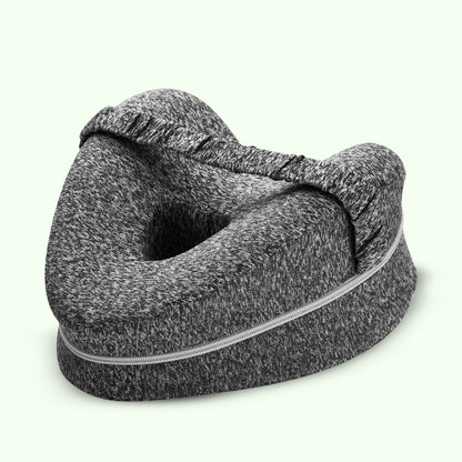 Knee Pillow Memory Foam - MEMORY FOAM - FOR BACK DISCOMFORT, SIDE SLEEPERS & PREGNANCY