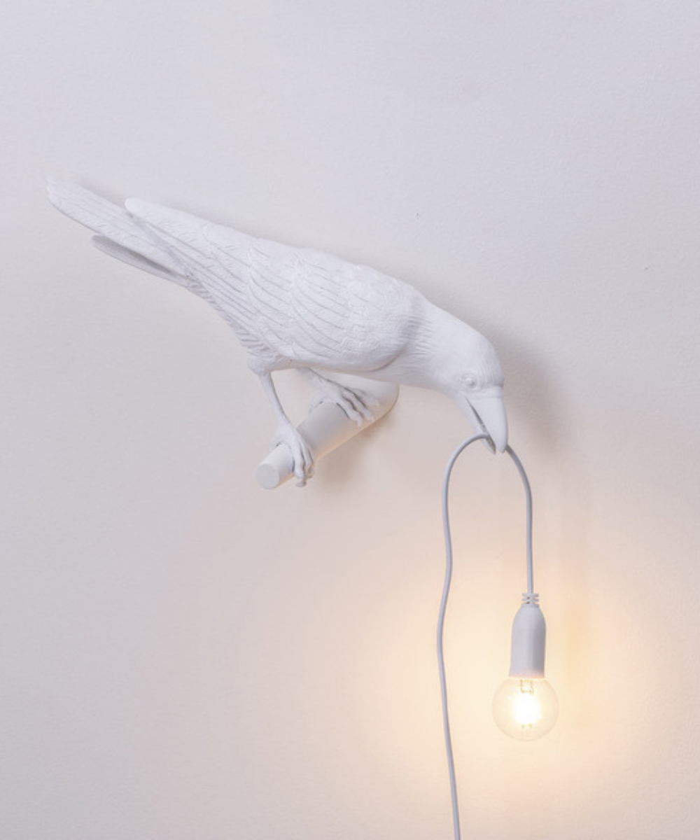 Stolní lampa Vrána - jedinečné a umělecké osvětlení