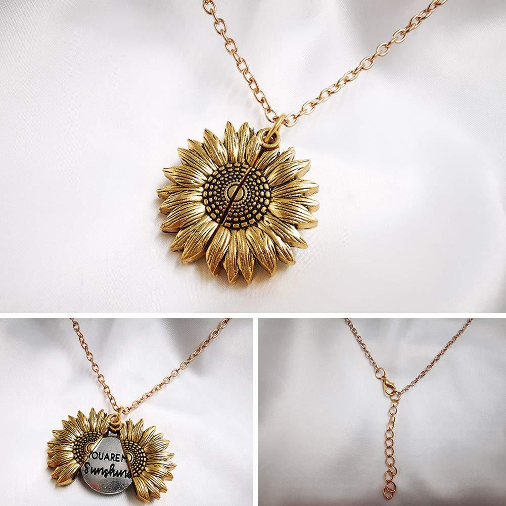 Sunflower Necklace - Elegant and Stylish