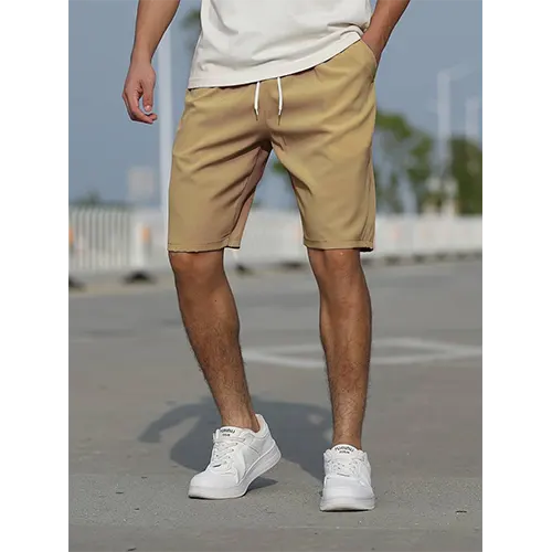 Pantaloncini estivi a vita alta da uomo