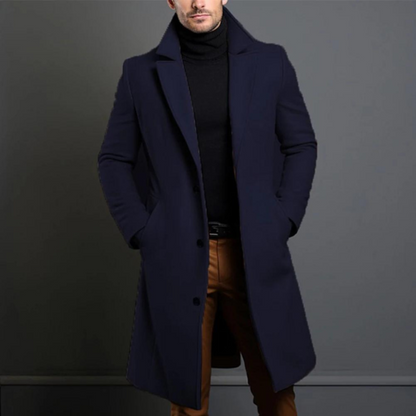 Wool Men's Coat – Timeless Style for Cold Days