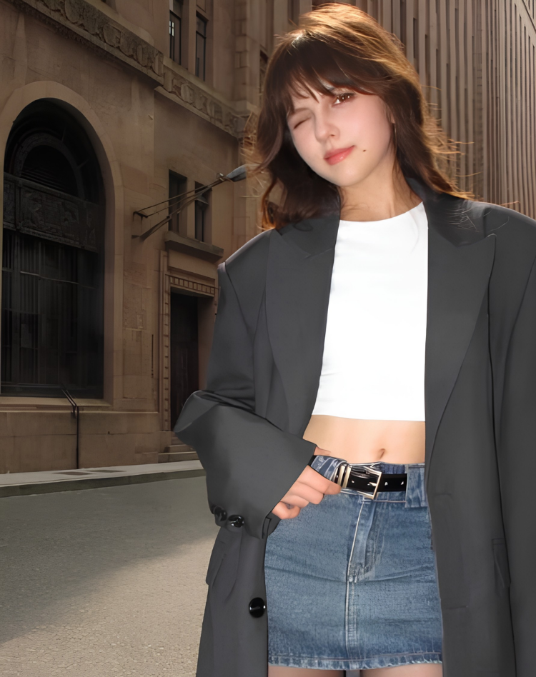 Fay - Classic oversized blazer with a timeless design