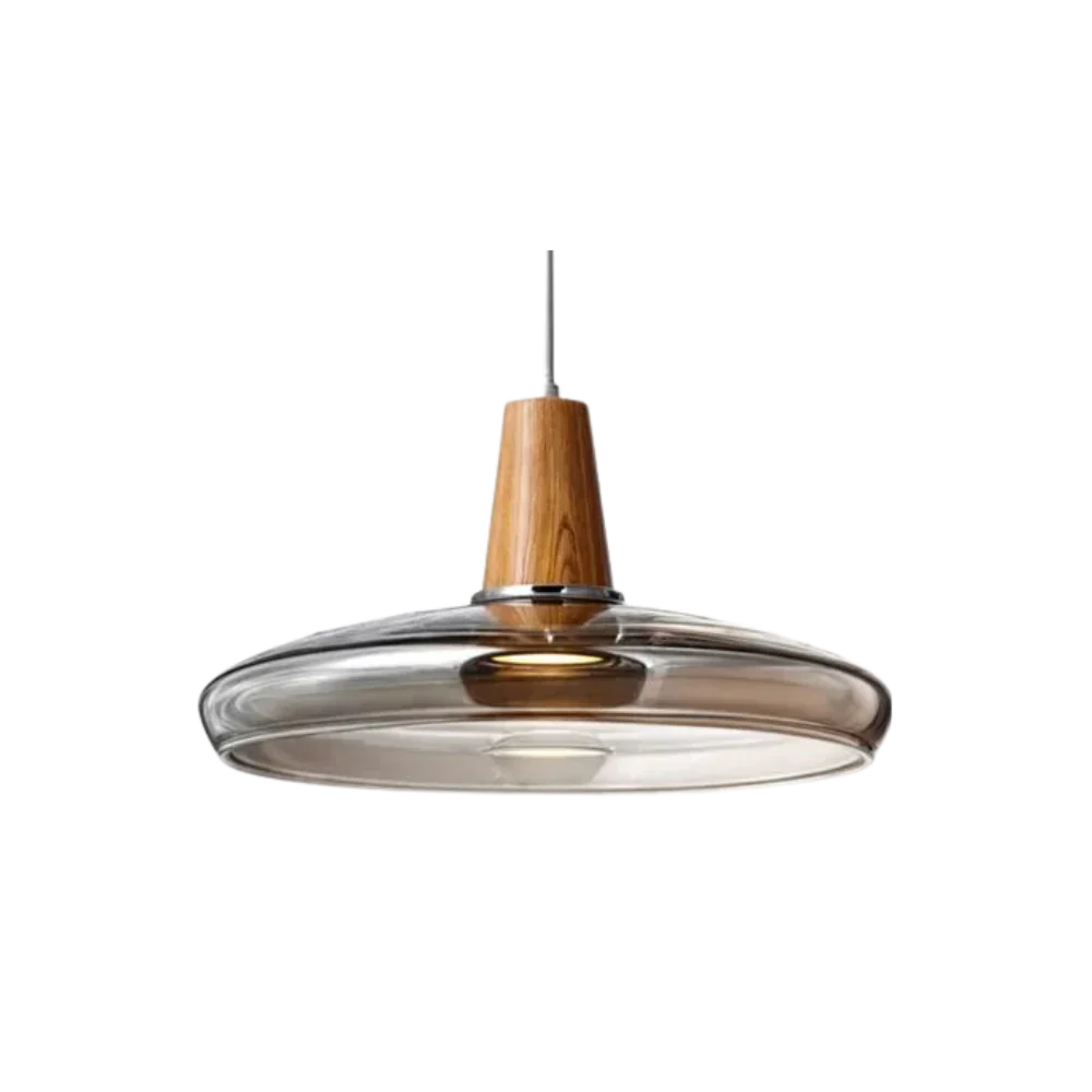 Nordic Glass Chandelier – Modern & Elegant