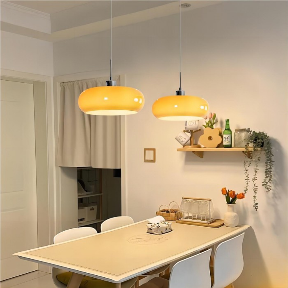 Radiant Glow Scandinavian Ceiling Light