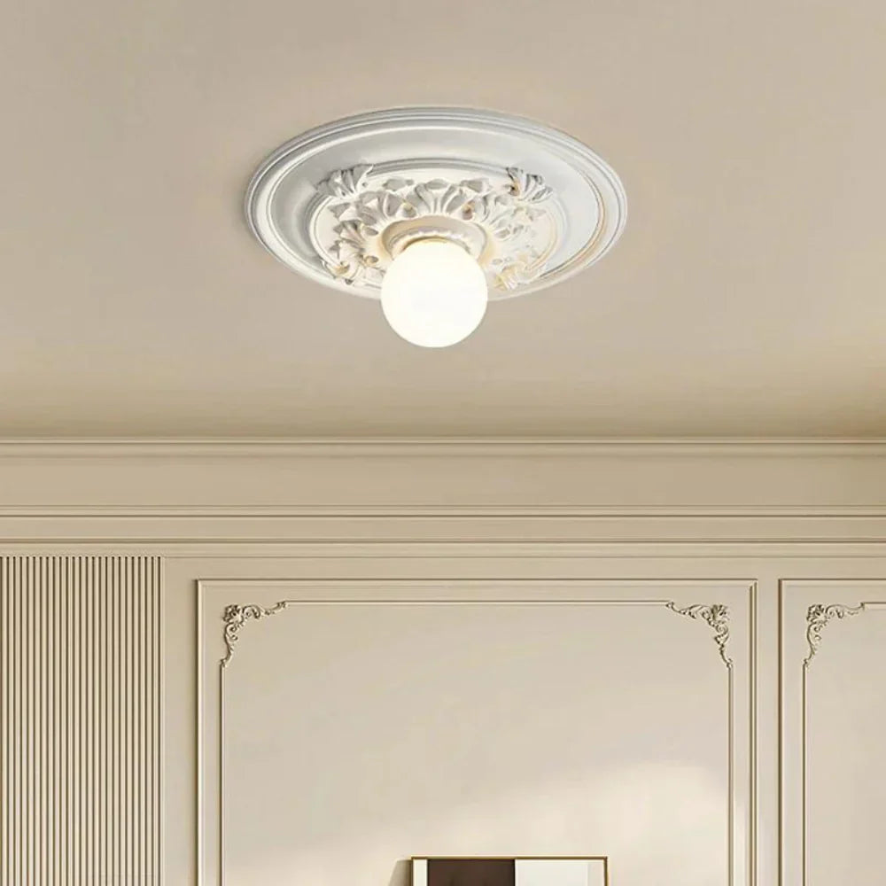 Vintage-Deckenleuchte in Skulpturform mit LED