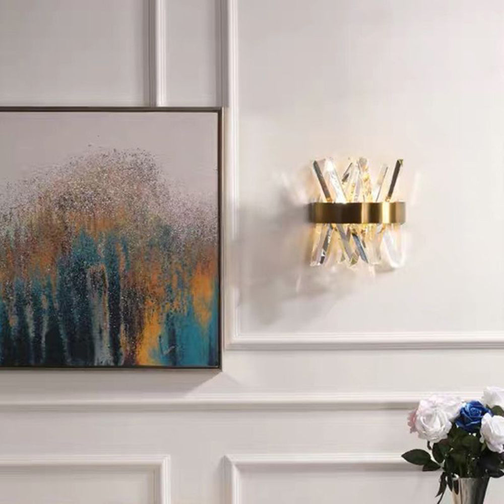 Luxe LED Wall Lamp Marilyn – Modern Gold Design