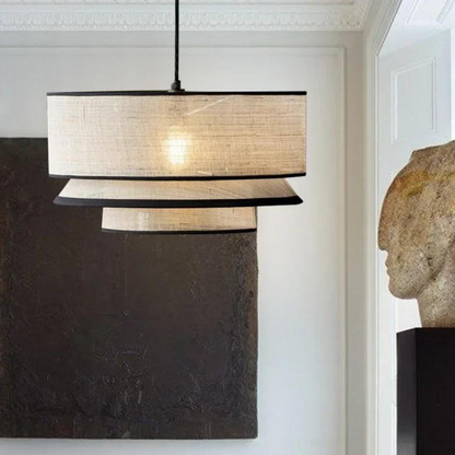 Nordic Style Pendant Lamp Fabric of Light