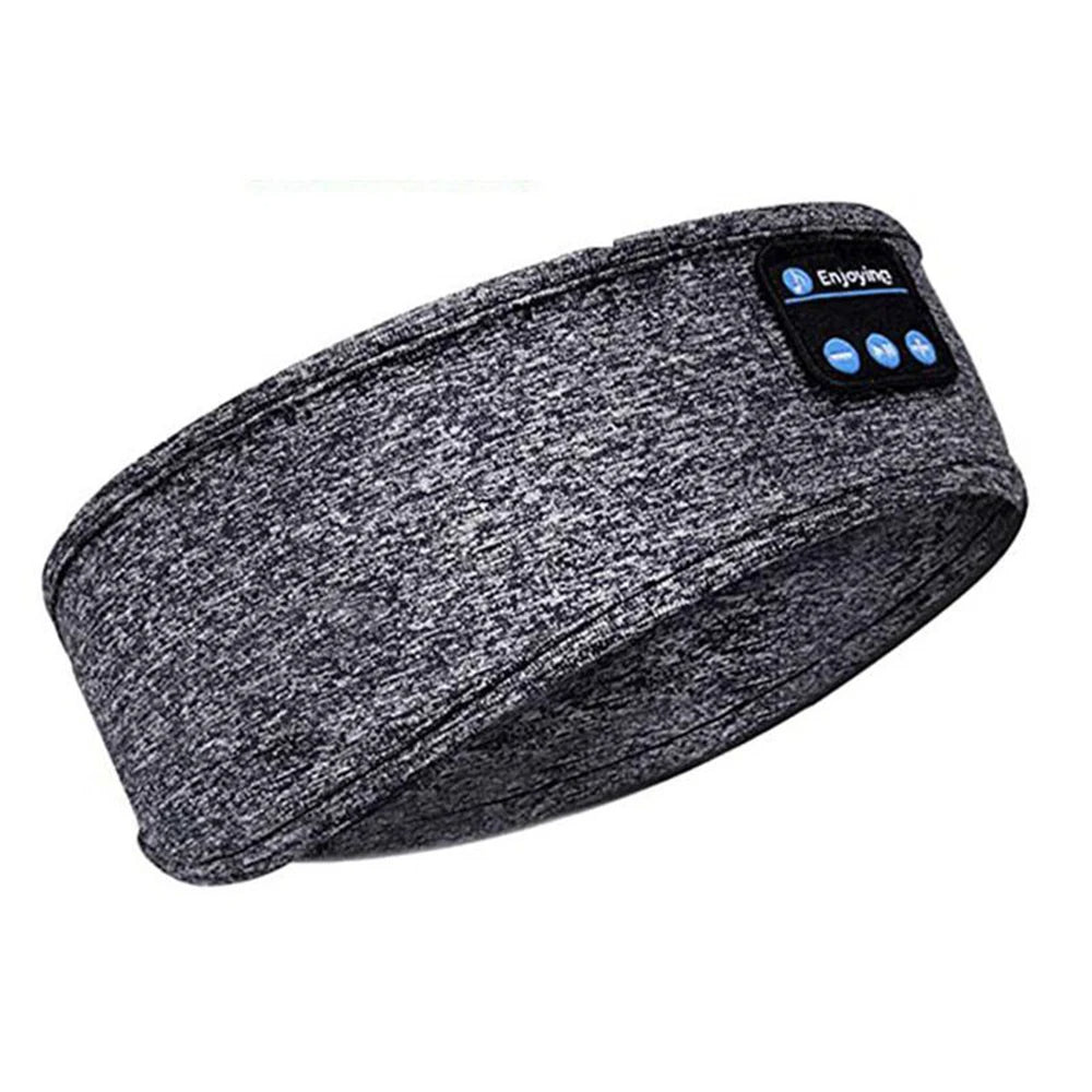 Wireless Bluetooth Sleep Mask Headband with Built-in Headphones