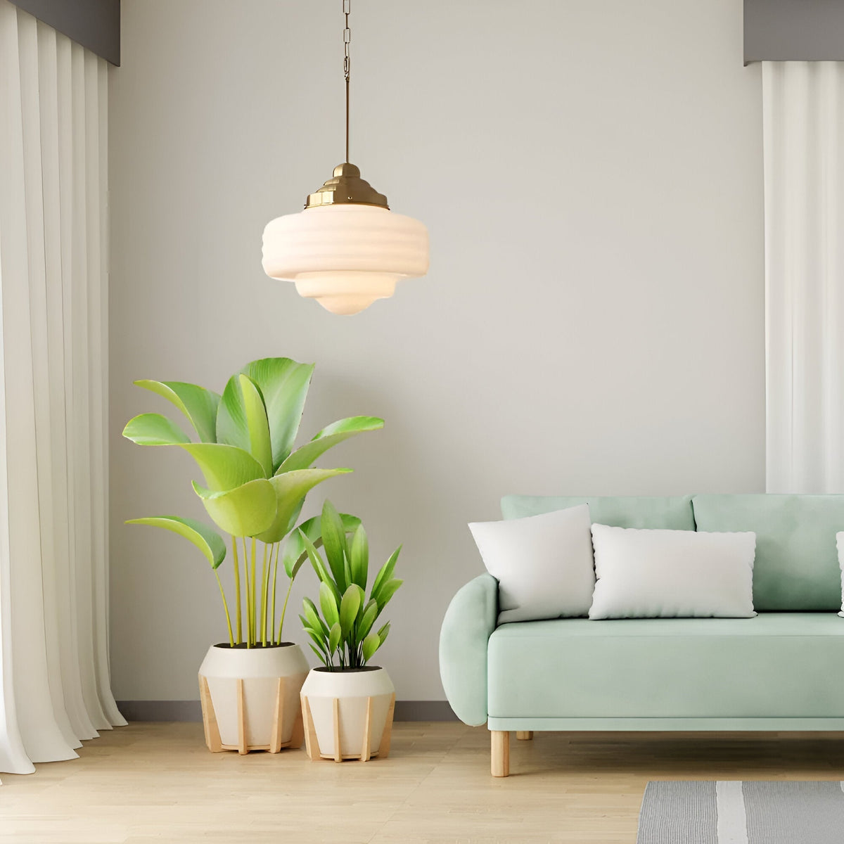 Lampă suspendată minimalistă cu înălțime reglabilă