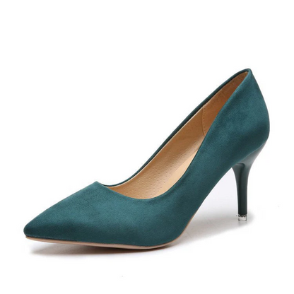 Women's Elegant Pumps - High Heel Leopard Print