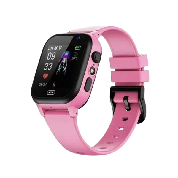 GPS-Smartwatch für Kinder mit Videoanruf und SOS-Funktion – Echtzeit-Standort, Kamera und wasserdichtes Design