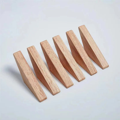 Perchero de madera de pared