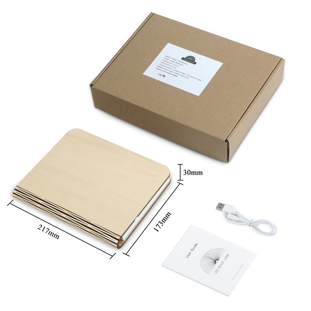 Lampada LED BookGlow - Una luce che prende forma