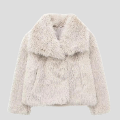Ladies Faux Fur Coat