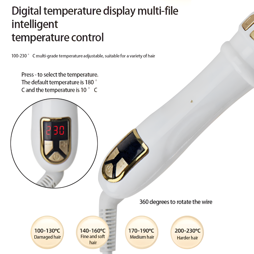Rotating Curling Iron