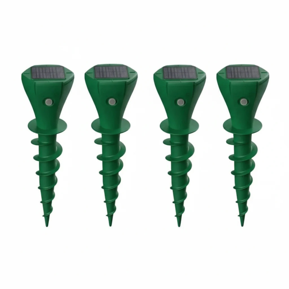 Solar Repellent for Moles - Effective Vibration - Garden and Lawn