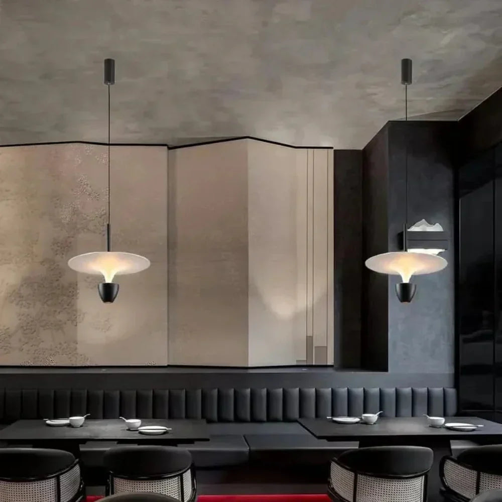 Scandinavian Pendant Lamp with LED and Adjustable Height