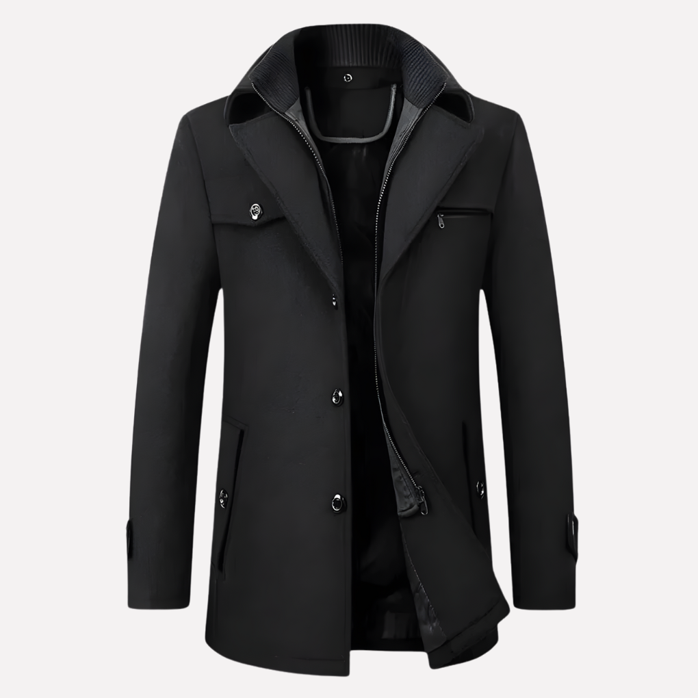 Men's Classic Wool Coat