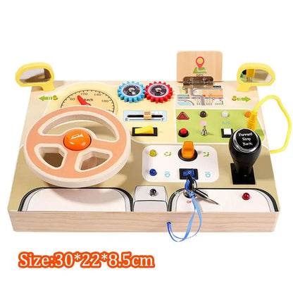 LED Light & Sensory Activity Board for Children (2–6 years)