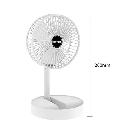 Rechargeable Fan - Tilt Adjustable and Powerful