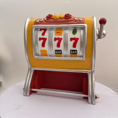 Portarrollos de papel higiénico Jackpot – Diseño de máquina tragamonedas y montaje en pared