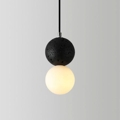 Valentina moderne kuleformet LED-pendellampe