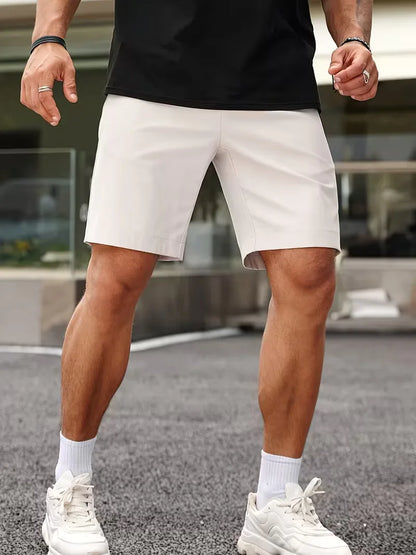 Shorts avec bouton et poches