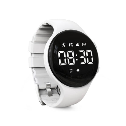 LED-Digitaluhr mit Schrittzähler und Vibrationsalarm – Fitnesstracker für Kinder