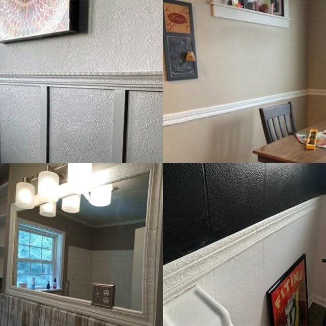 3D Plinth - Self-Adhesive 3D Wall Trim x 230 cm