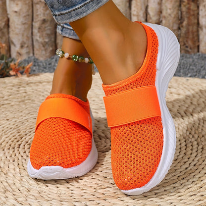 Slip On Summer Sneakers for Women with Breathable Mesh