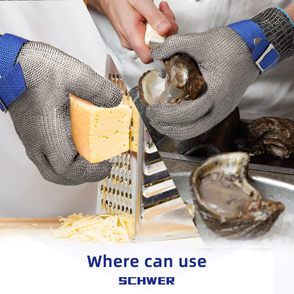 Heavy Duty Cut-Resistant Gloves – Flexible Protection for Safe Handling