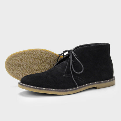 Classic Vintage Style Men's Desert Boots