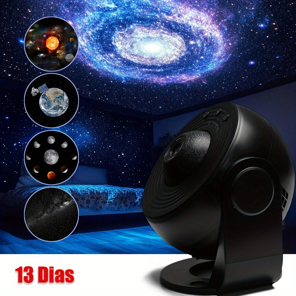 Proyector de estrellas Galaxy – Impresionante proyección espacial LED con temporizador