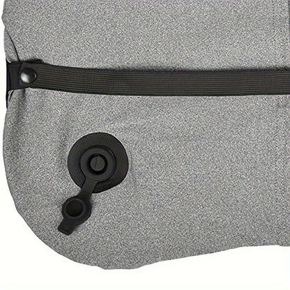Almohada ergonómica inflable para acampar – Ideal para brindar apoyo al cuello y la zona lumbar durante excursiones y acampadas