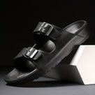 Men's Sandal with Double Buckle