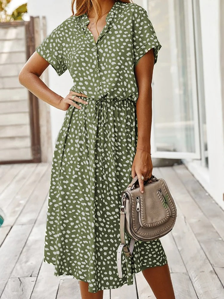 Summer Dress with Print | Airy and Comfortable