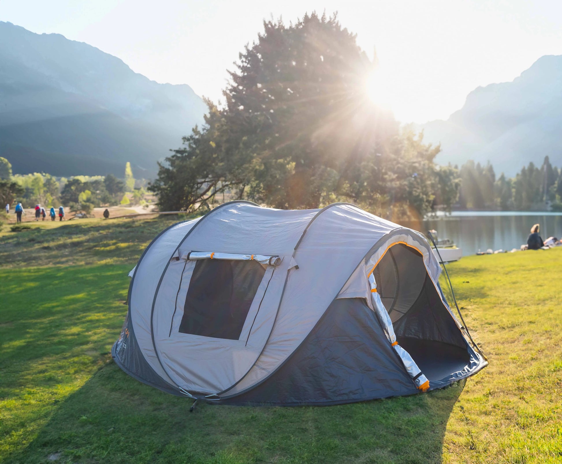 4-Person Tent - Set Up in a Flash