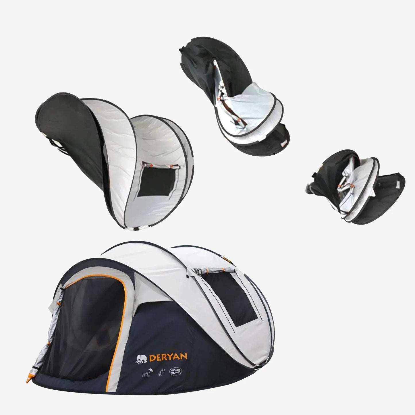4-Person Tent - Set Up in a Flash