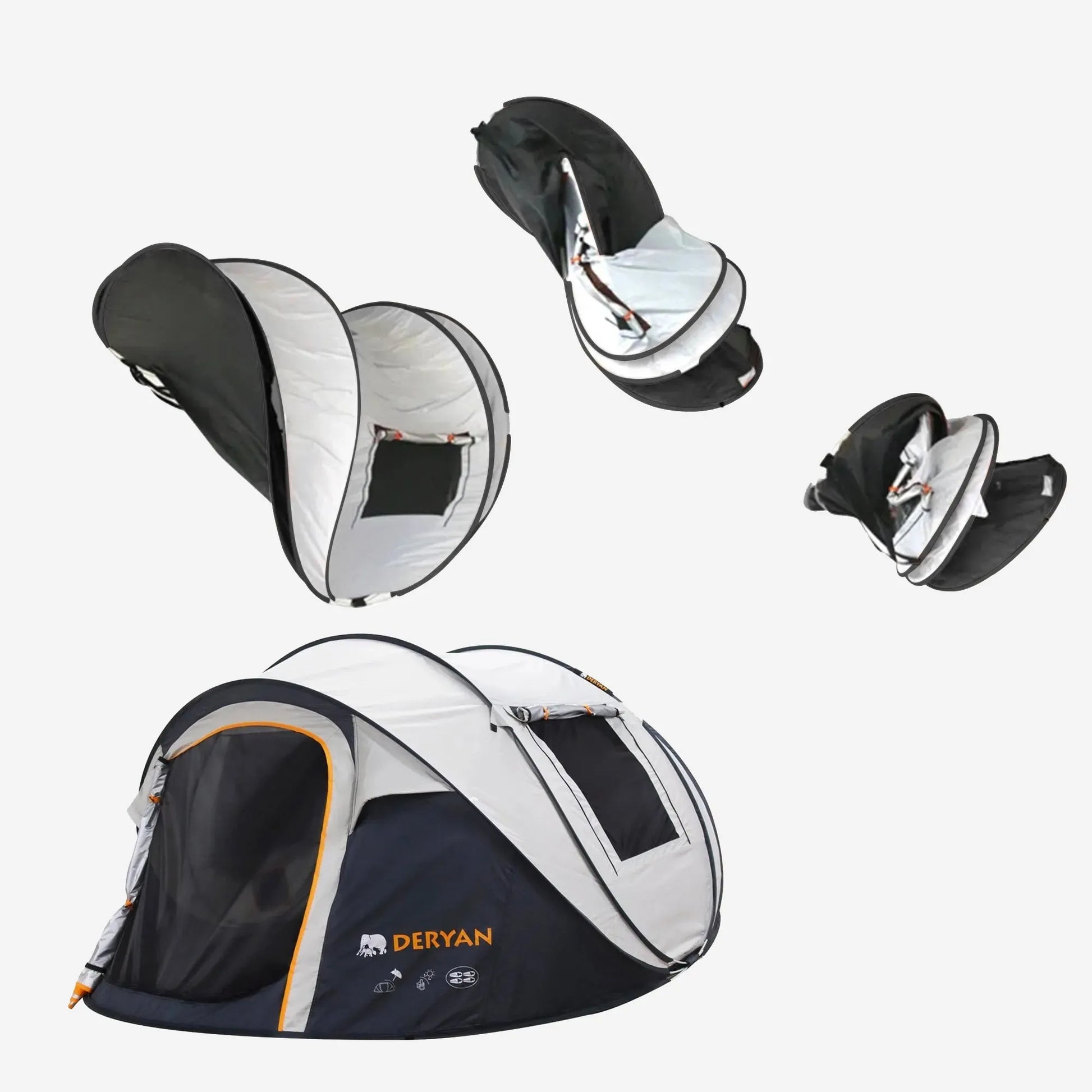 4-Person Tent - Set Up in a Flash