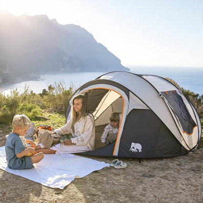 4-Person Tent - Set Up in a Flash