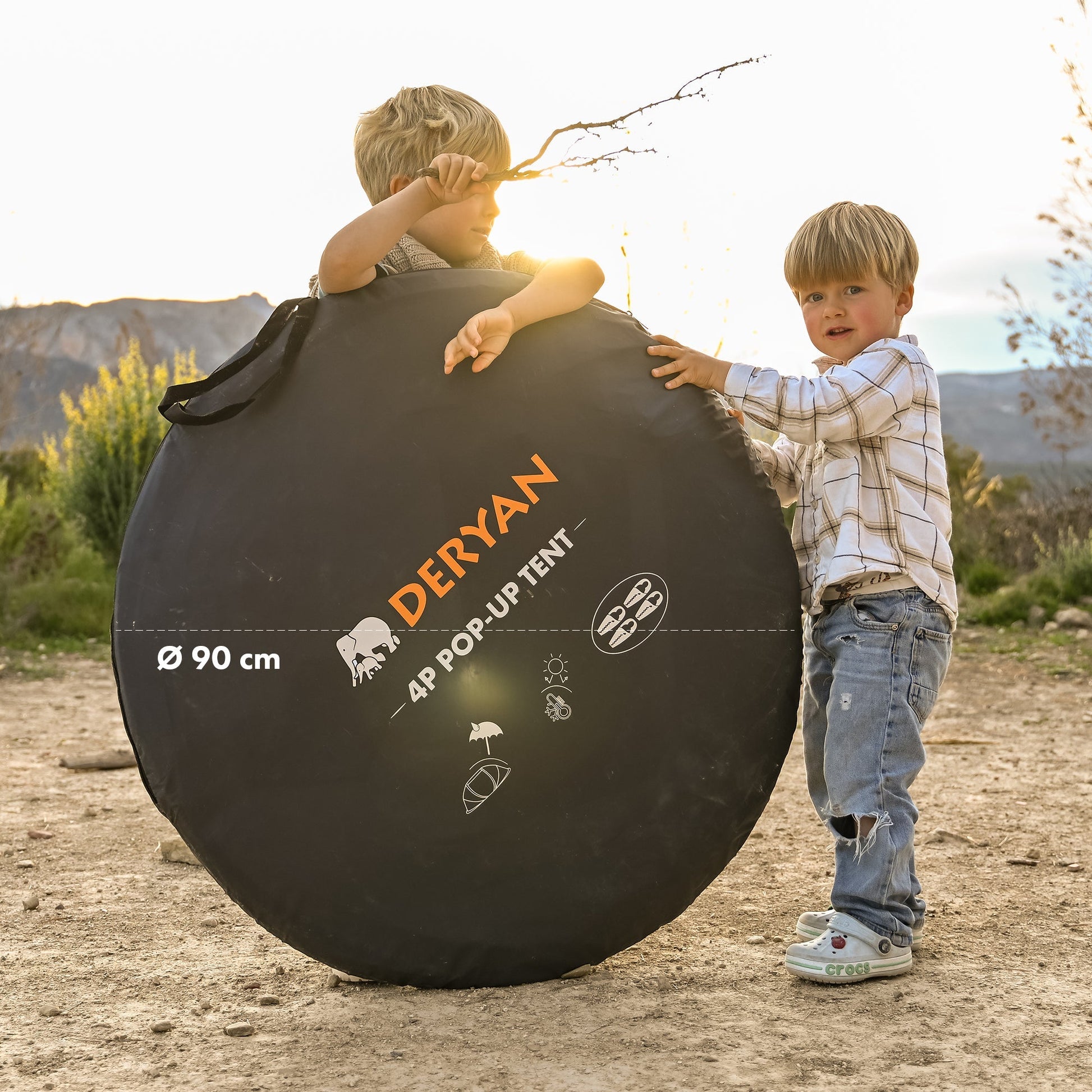 4-Person Tent - Set Up in a Flash