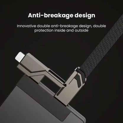 4-in-1 Multi-Cable | Tangle-Free Charging Cable