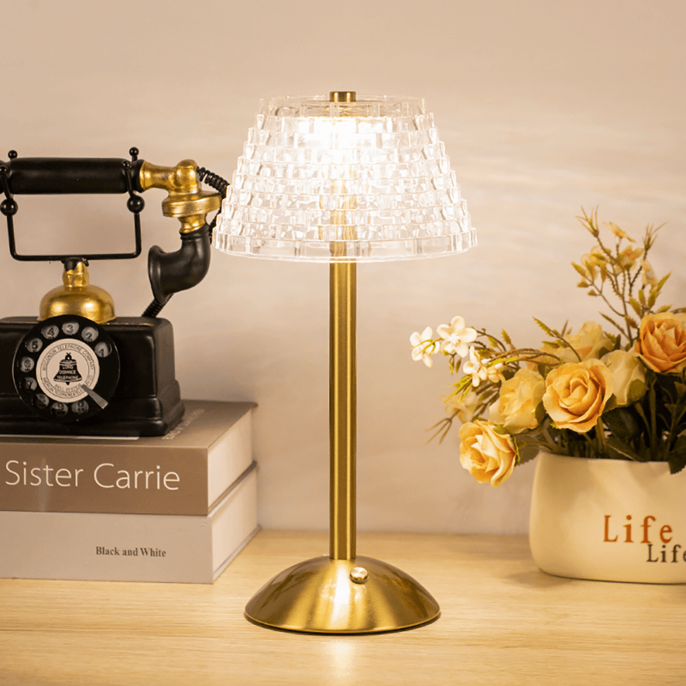 Glimmer bordlampe - Elegant og trådløs belysning
