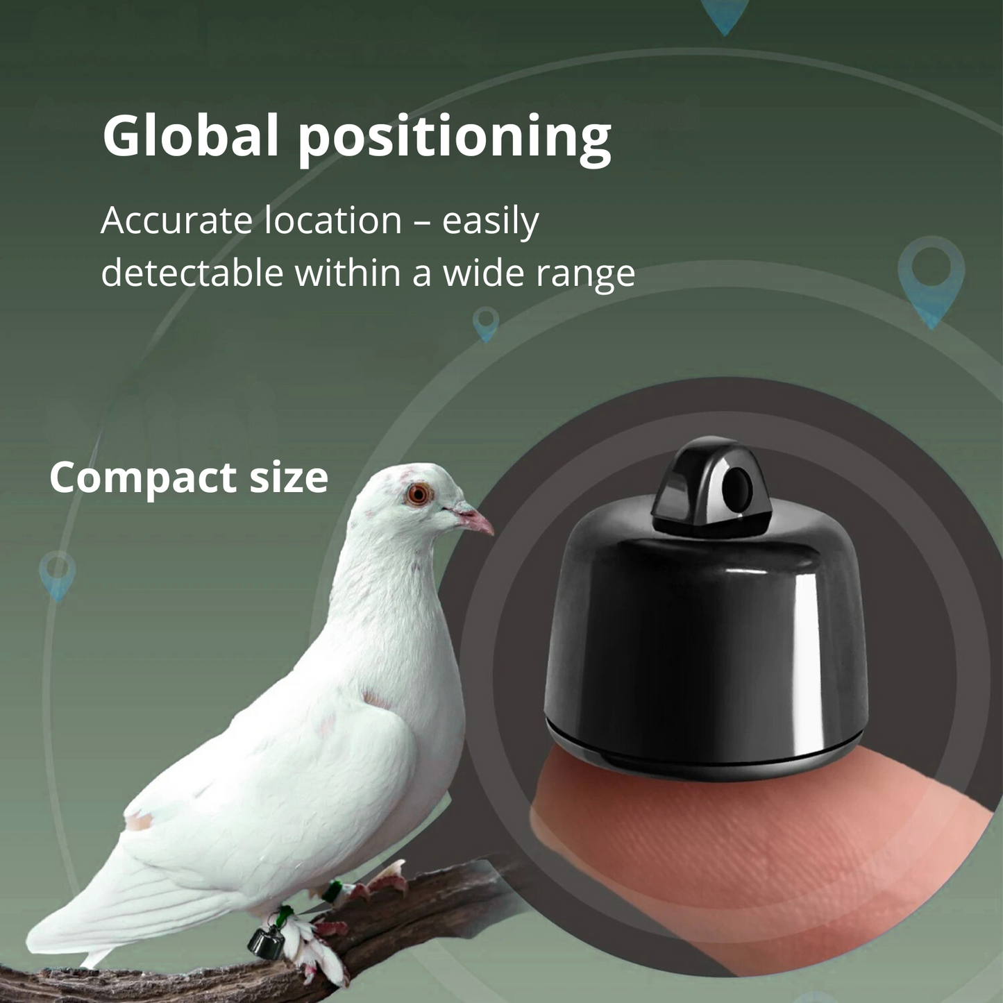 SmartPet Tracker Mini GPS Pet Finder