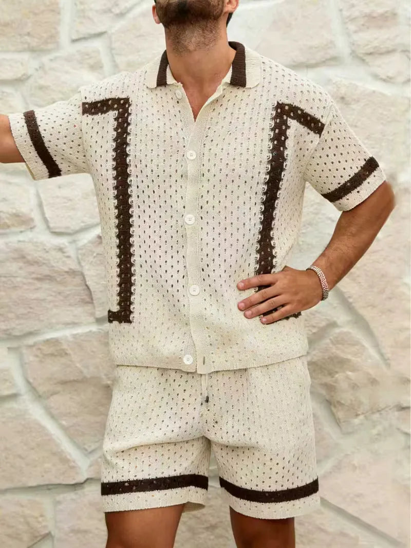 Ensemble de vêtements d'été pour hommes