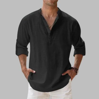 Men's Relaxed Linen Summer Shirt