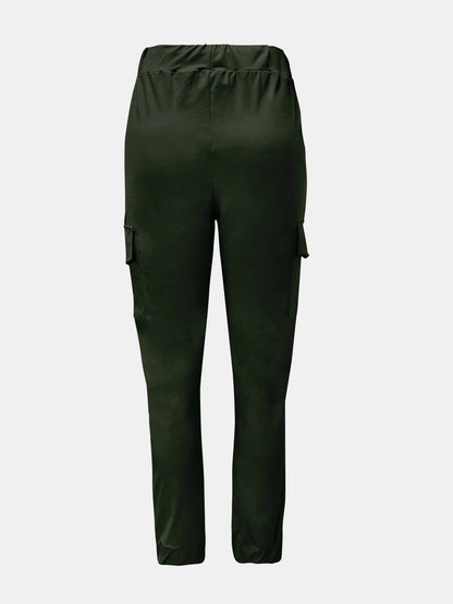 Cargobroek voor dames met zakken en comfortabele pasvorm voor dagelijks casual gebruik