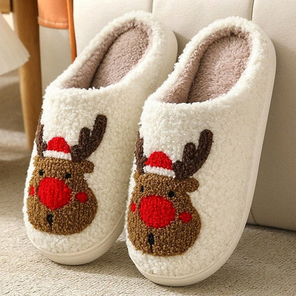 Snuggly Warm Animal Slippers with Soft Lining