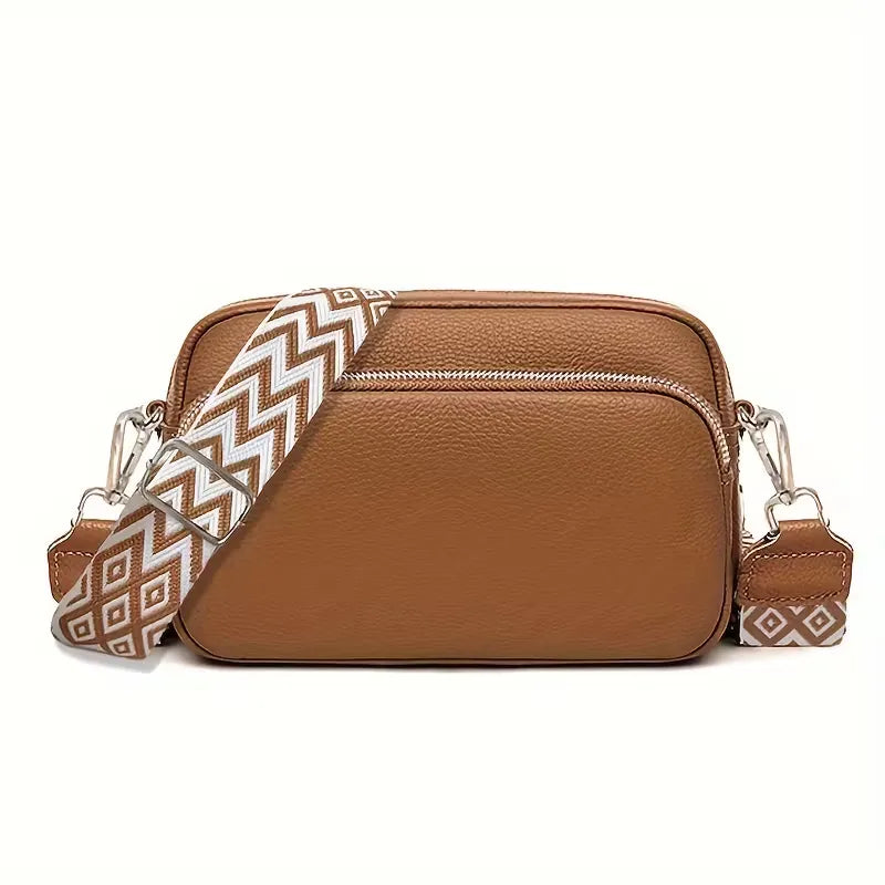 Petit sac à bandoulière avec fermeture éclair
